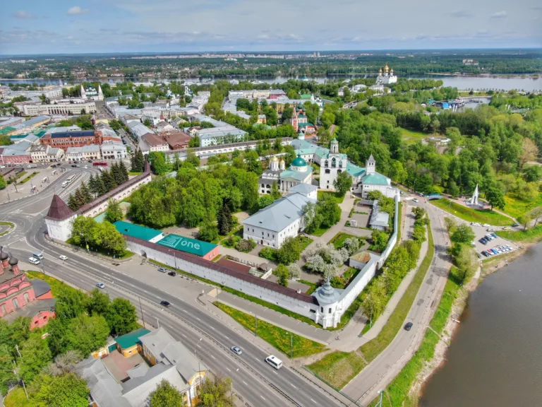 Ярославль с высоты птичьего полёта